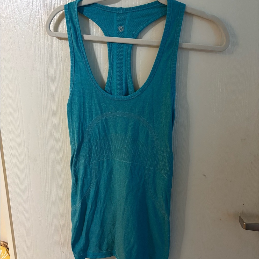 Lululemon Blue Women's Tank Top Lg